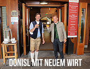 Donisl am Marienplatz -  der neue Musikanten-Wirt Peter Reichert stellte sein neues Traditions-Wirtshaus vor (©Foto. Martin Schmitz)